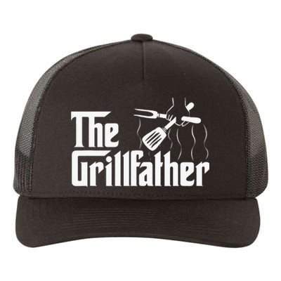 The Grillfather BBQ Grill & Smoker Barbecue Chef Yupoong Adult 5-Panel Trucker Hat