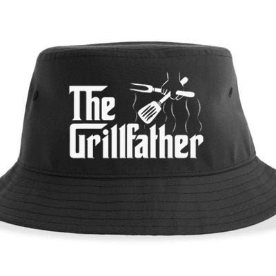 The Grillfather BBQ Grill & Smoker Barbecue Chef Sustainable Bucket Hat