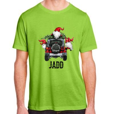 Thankful Grateful Blessed Jadd Grandpa Gift Adult ChromaSoft Performance T-Shirt