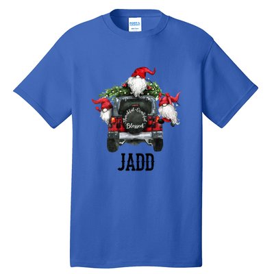 Thankful Grateful Blessed Jadd Grandpa Gift Tall T-Shirt