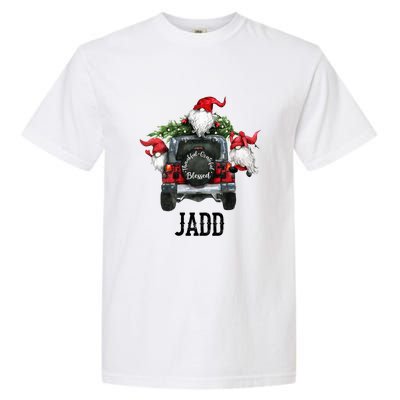 Thankful Grateful Blessed Jadd Grandpa Gift Garment-Dyed Heavyweight T-Shirt