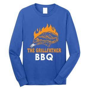 The Grillfather Bbq Gift Long Sleeve Shirt