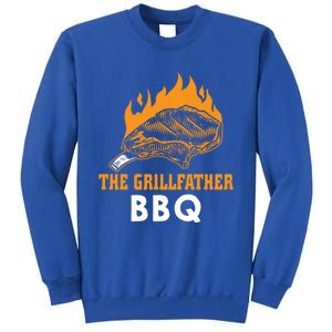 The Grillfather Bbq Gift Sweatshirt