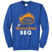 The Grillfather Bbq Gift Sweatshirt