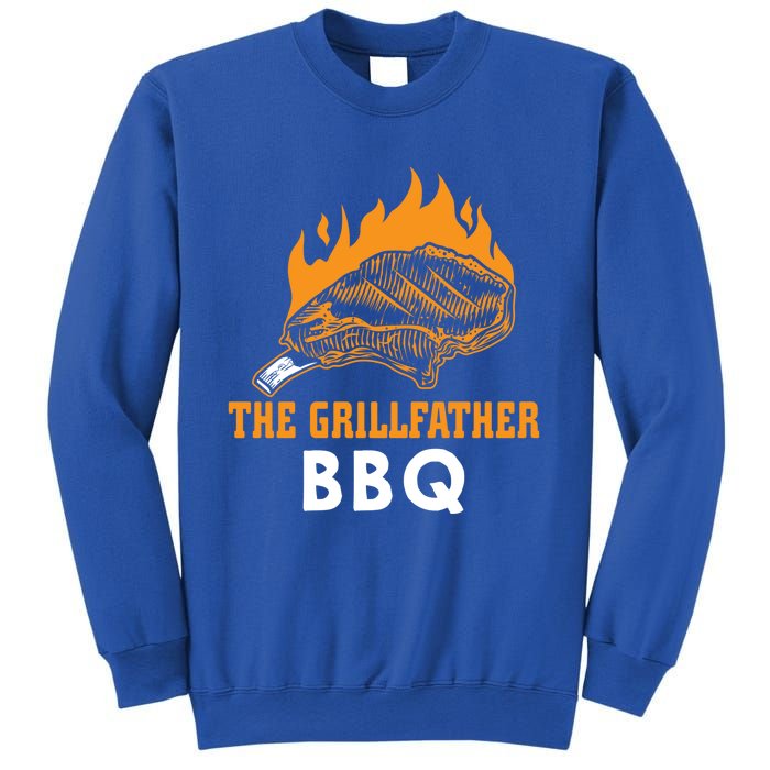 The Grillfather Bbq Gift Sweatshirt