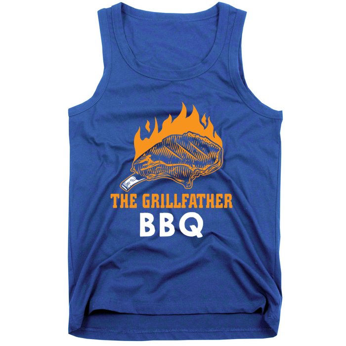 The Grillfather Bbq Gift Tank Top