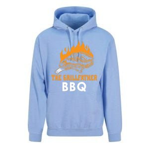 The Grillfather Bbq Gift Unisex Surf Hoodie