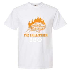 The Grillfather Bbq Gift Garment-Dyed Heavyweight T-Shirt