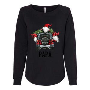 Thankful Grateful Blessed Papa Grandpa Gift Womens California Wash Sweatshirt