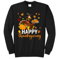 Thankful Grateful Blessed Turkey Women Happy Thanksgiving Sweatshirt