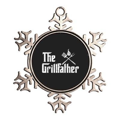 The Grillfather BBQ T Metallic Star Ornament