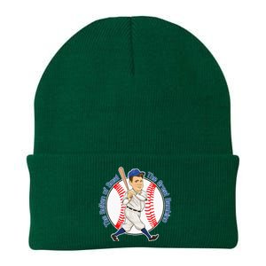 The Great Bambino Baseball Home Run Hitter Knit Cap Winter Beanie