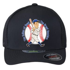 The Great Bambino Baseball Home Run Hitter Flexfit Unipanel Trucker Cap