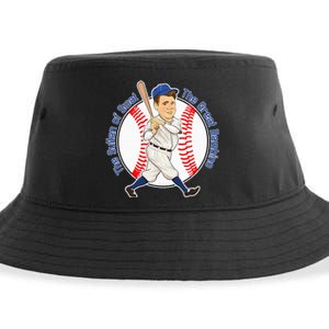 The Great Bambino Baseball Home Run Hitter Sustainable Bucket Hat