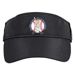 The Great Bambino Baseball Home Run Hitter Adult Drive Performance Visor