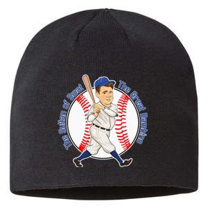 The Great Bambino Baseball Home Run Hitter Sustainable Beanie