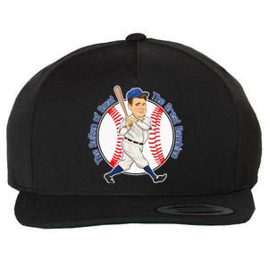 The Great Bambino Baseball Home Run Hitter Wool Snapback Cap