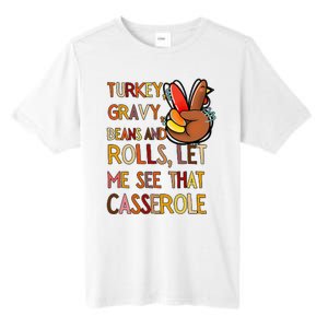 Turkey Gravy Beans And Rolls Let Me See That Casserole  Tall Fusion ChromaSoft Performance T-Shirt