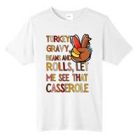 Turkey Gravy Beans And Rolls Let Me See That Casserole  Tall Fusion ChromaSoft Performance T-Shirt