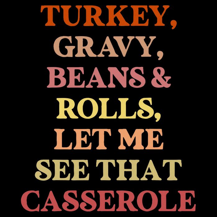 Turkey Gravy Beans And Rolls Let Me See That Casserole 7-Panel Snapback Hat