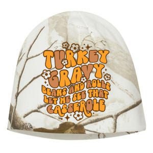 Turkey Gravy Beans And Rolls Let Me See That Casserole Kati - Camo Knit Beanie