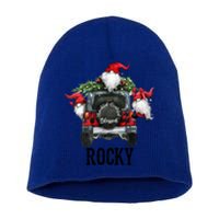 Thankful Grateful Blessed Rocky Grandpa Gift Short Acrylic Beanie