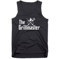 The Grillmaster Bbq Grill & Smoker Barbecue Chef S Women Tank Top