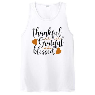 Thankful Grateful Blessed PosiCharge Competitor Tank