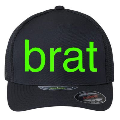 Trending Green Brat Flexfit Unipanel Trucker Cap