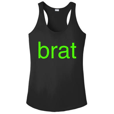 Trending Green Brat Ladies PosiCharge Competitor Racerback Tank