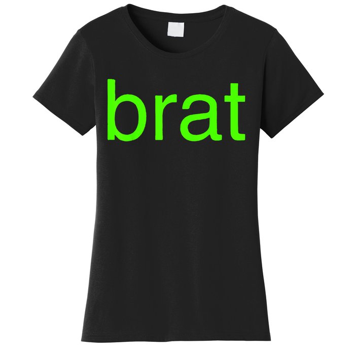 Trending Green Brat Women's T-Shirt