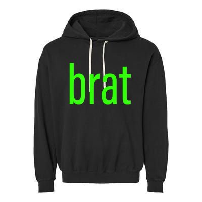 Trending Green Brat Garment-Dyed Fleece Hoodie