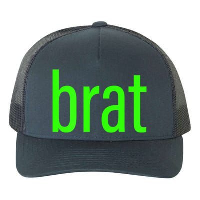 Trending Green Brat Yupoong Adult 5-Panel Trucker Hat