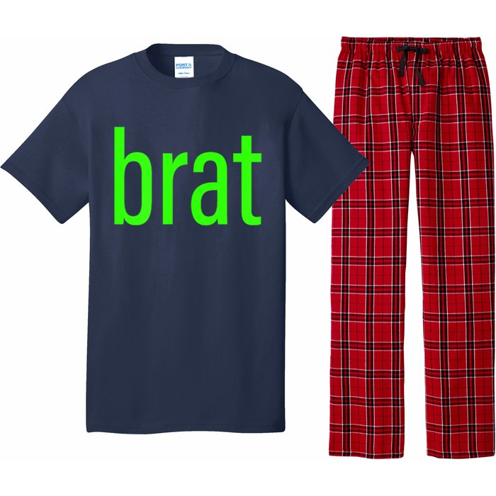 Trending Green Brat Pajama Set