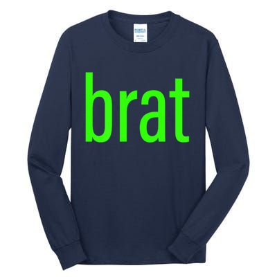 Trending Green Brat Tall Long Sleeve T-Shirt