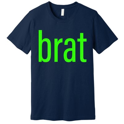 Trending Green Brat Premium T-Shirt