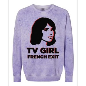 Tv Girl Band Frenchs Exit Album Funny Colorblast Crewneck Sweatshirt