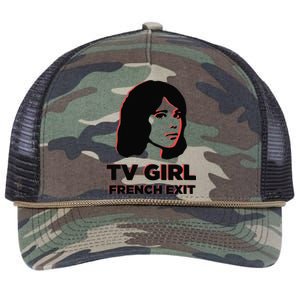 Tv Girl Band Frenchs Exit Album Funny Retro Rope Trucker Hat Cap