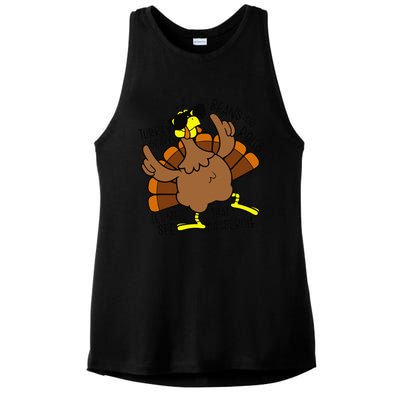 Turkey Gravy Beans And Rolls Let Me See That Casserole Ladies PosiCharge Tri-Blend Wicking Tank