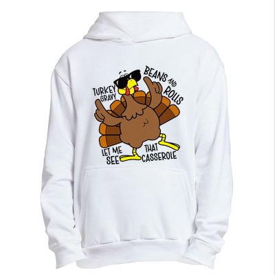 Turkey Gravy Beans And Rolls Let Me See That Casserole Urban Pullover Hoodie