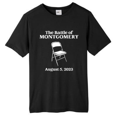 The Great Battle Of Montgomery Folding Chair Funny Tall Fusion ChromaSoft Performance T-Shirt