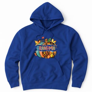 Thankful Grateful Blessed Grandma Pumpkin Matching Family Great Gift Hoodie