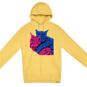 Tv Girl Band French Exit Album Funny Cat Lovers Gift Premium Pullover Hoodie