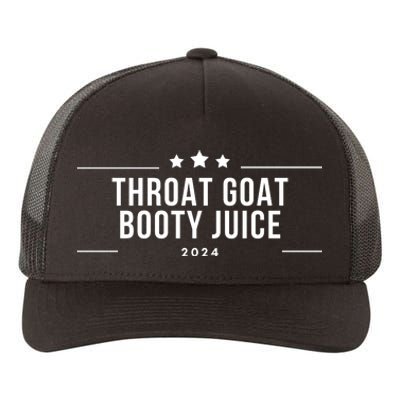 Throat Goat Booty Juice 2024 Yupoong Adult 5-Panel Trucker Hat