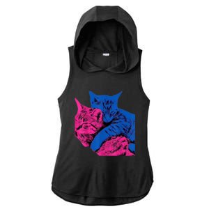 Tv Girl Band French Exit Album Funny Cat Lovers Ladies PosiCharge Tri-Blend Wicking Draft Hoodie Tank