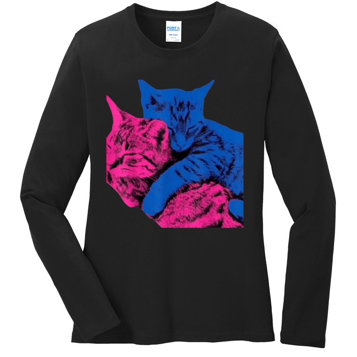 Tv Girl Band French Exit Album Funny Cat Lovers Ladies Long Sleeve Shirt