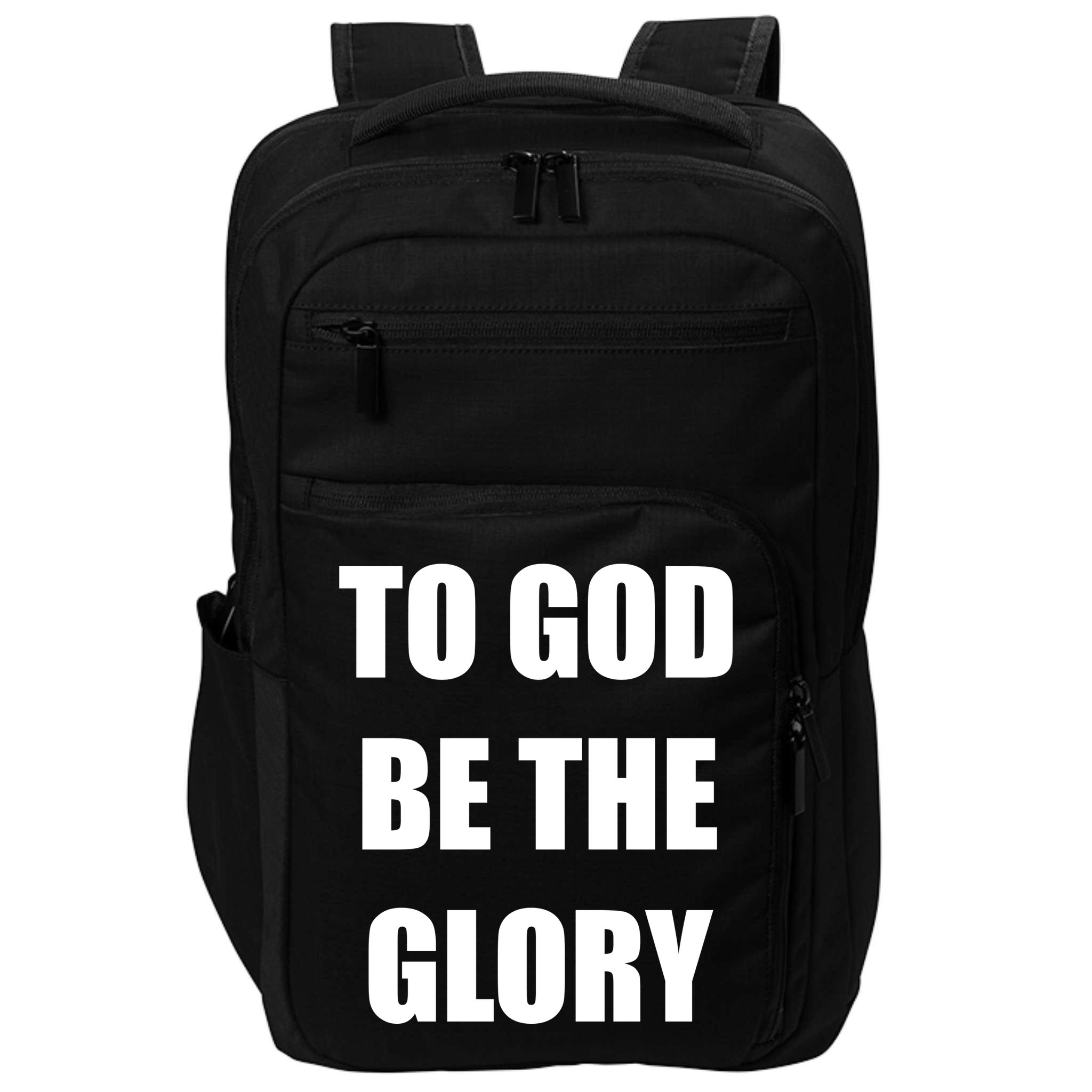 To God Be The Glory Impact Tech Backpack