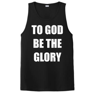 To God Be The Glory PosiCharge Competitor Tank