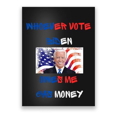 Trump Good Biden Idiot Bad Ugly Stupid Trump Surrendered Poster