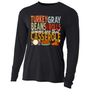 Turkey Gravy Beans And Rolls Let Me See That Casserole Fall Cooling Performance Long Sleeve Crew